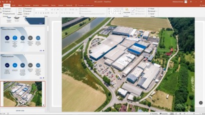Prerábame našu firemnú prezentáciu